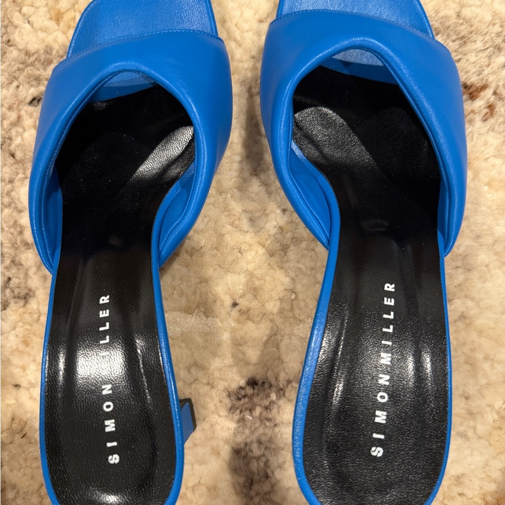 Simon Miller Electric Blue Mules